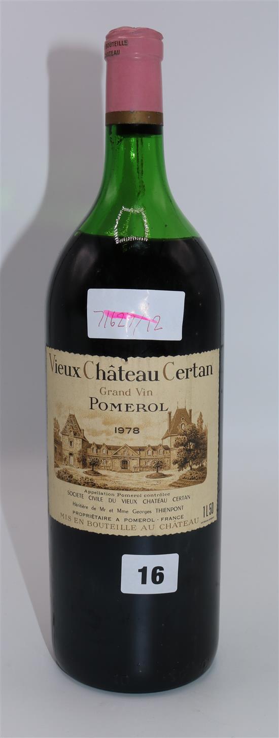 1978 Vieux Chateau Certan Pomerol